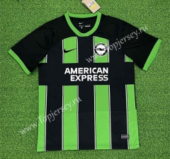 (S-4XL) 2023-2024 Brighton & Hove Albion Away Black&Green Thailand Soccer Jersey AAA-403