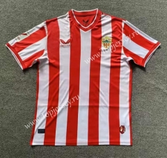 2023-2024 UD Almería Home Red&White Thailand Soccer Jersey AAA-512