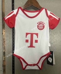 2023-2024 Bayern München Home White Baby Soccer Uniform-CS
