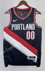2023 Portland Trail Blazers Black #00 NBA Jersey-311
