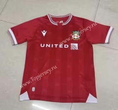 2023-2024 Wrexham Home Red Thailand Soccer Jersey AAA-0009
