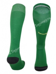 2023-2024 Manchester City Goalkeeper Green Kids/Youth Soccer Socks