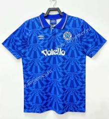 Retro Version 91-93 Napoli Home Blue Thailand Soccer Jersey AAA-811