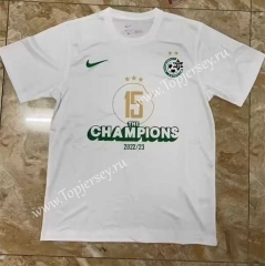 2023-2024 Champion Edition Maccabi Haifa White Thailand Soccer Jersey AAA-2390
