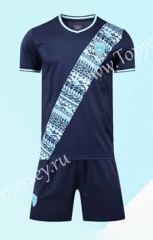 ( Without Brand Logo ) 2023-2024 Guatemala Royal Blue Soccer Uniform-9031