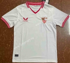 2023-2024 Sevilla Home White Thailand Soccer Jersey AAA-0009