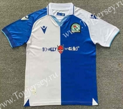 2023-2024 Blackburn Rovers Home Blue&White Thailand Soccer Jersey AAA-512