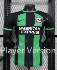 Player Version 2023-2024 Brighton & Hove Albion Away Black&Green Thailand Soccer Jersey AAA-888