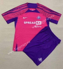 2023-2024 Sunderland AFC Away Pink Soccer Uniform-AY