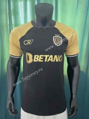 2023-2024 Sporting Clube de Portugal 2nd Away Black Thailand Soccer Jersey AAA-305