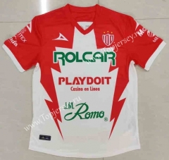 2023-2024 Necaxa Home Red&White Thailand Soccer jersey AAA-912