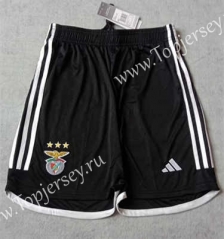 2023-2024 Benfica Away Black Thailand Soccer Shorts-2886
