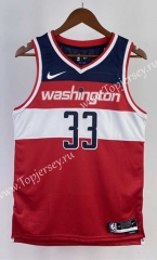 2023 Washington Wizards Away Red #33 NBA Jersey-311