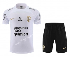 2023-2024 Corinthians White Thailand Soccer Uniform-4627