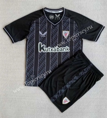 2023-2024 Athletic Bilbao Goalkeeper Black Soccer Unifrom-AY