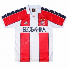 Retro Version 95-97 Crvena Zvezda Red&White Thailand Soccer Jersey AAA-7505