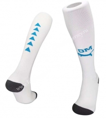 2023-2024 Olympique de Marseille Home White Kid/Youth Soccer Socks