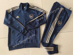 2023-2024 Arsenal Royal Blue Thailand Soccer Jacket Uniform-GDP