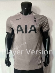 Player Version 2023-2024 Tottenham Hotspur 2nd Away Light Gray Thailand Soccer Jersey AAA-4691