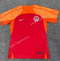 2023-2024 Canada Home Red Thailand Soccer Jersey AAA-709
