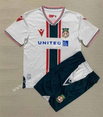 2023-2024 Wrexham Away White Soccer Uniform-AY