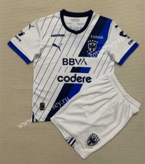 2023-2024 Monterrey Away White Soccer Uniform-AY
