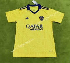2023-2024 Boca Juniors Away Yellow Thailand Soccer Jersey AAA-9755