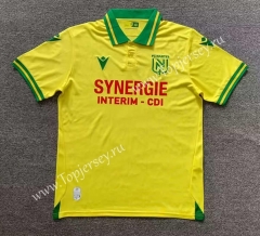 2023-2024 FC Nantes Home Yellow Thailand Soccer Jersey AAA-512