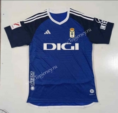 2023-2024 Real Oviedo Home Blue Thailand Soccer Jersey AAA-7T