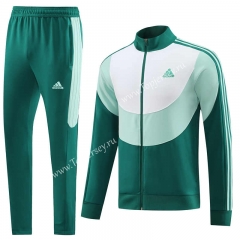 2023-2024 Green Thailand Soccer Jacket Uniform-LH