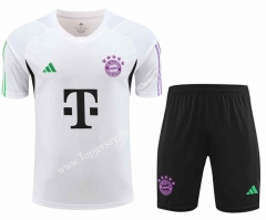 2023-2024 Bayern München White Thailand Soccer Uniform-418