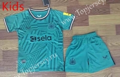 2023-2024 Newcastle United Blue Kids/Youth Soccer Uniform-709