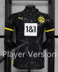 Player Version 2023-2024 Borussia Dortmund Away Black Thailand Soccer Jersey AAA-888