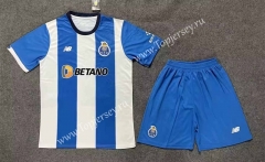 2023-2024 Porto Home Blue&White Soccer Uniform-8975