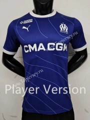 Player Version 2023-2024 Olympique de Marseille Away Royal Blue Thailand Sccer Jersey AAA-2773