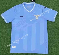 2023-2024 Lazio Home Blue Thailand Soccer Jersey AAA