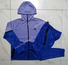 2023-2024 Purple&Blue Thailand Soccer Jacket Uniform-815