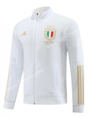2023-2024 Italy White Thailand Soccer Jacket-LH