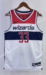 2023 Washington Wizards Home White #33 NBA Jersey-311