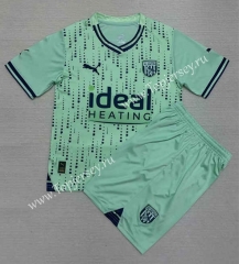 2023-2024 West Bromwich Albion Away Green Soccer Uniform-AY