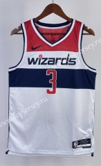 2023 Washington Wizards Home White #3 NBA Jersey-311