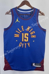 2023 Jordan Limited Version Denver Nuggets Blue #15 NBA Jersey-311