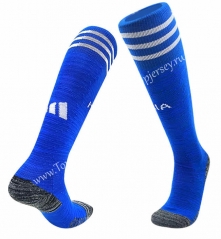 2023-2024 Italy Home Blue Kid/Youth Soccer Socks-B405