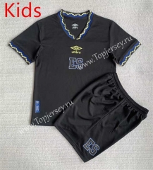 2023-2024 El Salvador 2nd Away Black Kids/Youth Soccer Uniform-AY