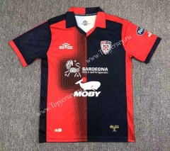 2023-2024 Cagliari Calcio Home Red&Royal Blue Thailand Soccer Jersey AAA-417