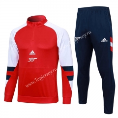 2023-2024 Arsenal Red Thailand Soccer Tracksuit-815