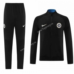 2023-2024 Chelsea Black Thailand Soccer Jacket Unifrom-LH