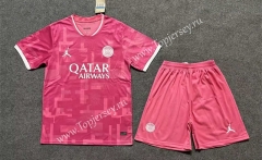 2023-2024 Paris SG Pink Soccer Uniform-9070