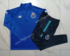 2023-2024 Porto Camouflage Blue Thailand Soccer Tracksuit Uniform-815