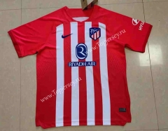 (S-4XL) 2023-2024 Correct Version Atletico Madrid Home Red&White Thailand Soccer Jersey AAA-818